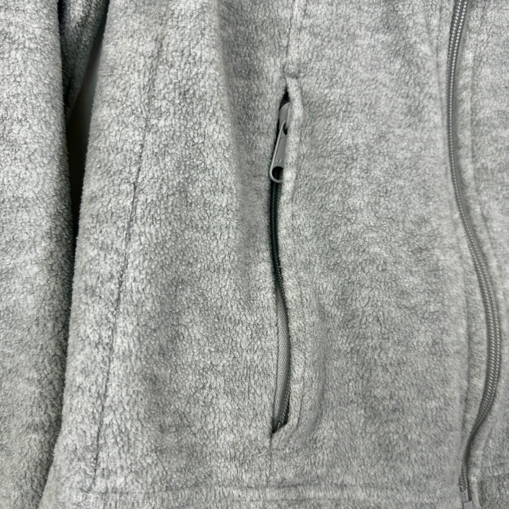 Columbia Bento Springs Full Zip Fleece Jacket Women's S Mock Neck Heather Gray - Picture 5 of 8